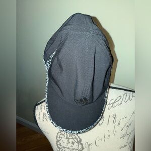 Adidas Aeroready Black Hat with White Accents
